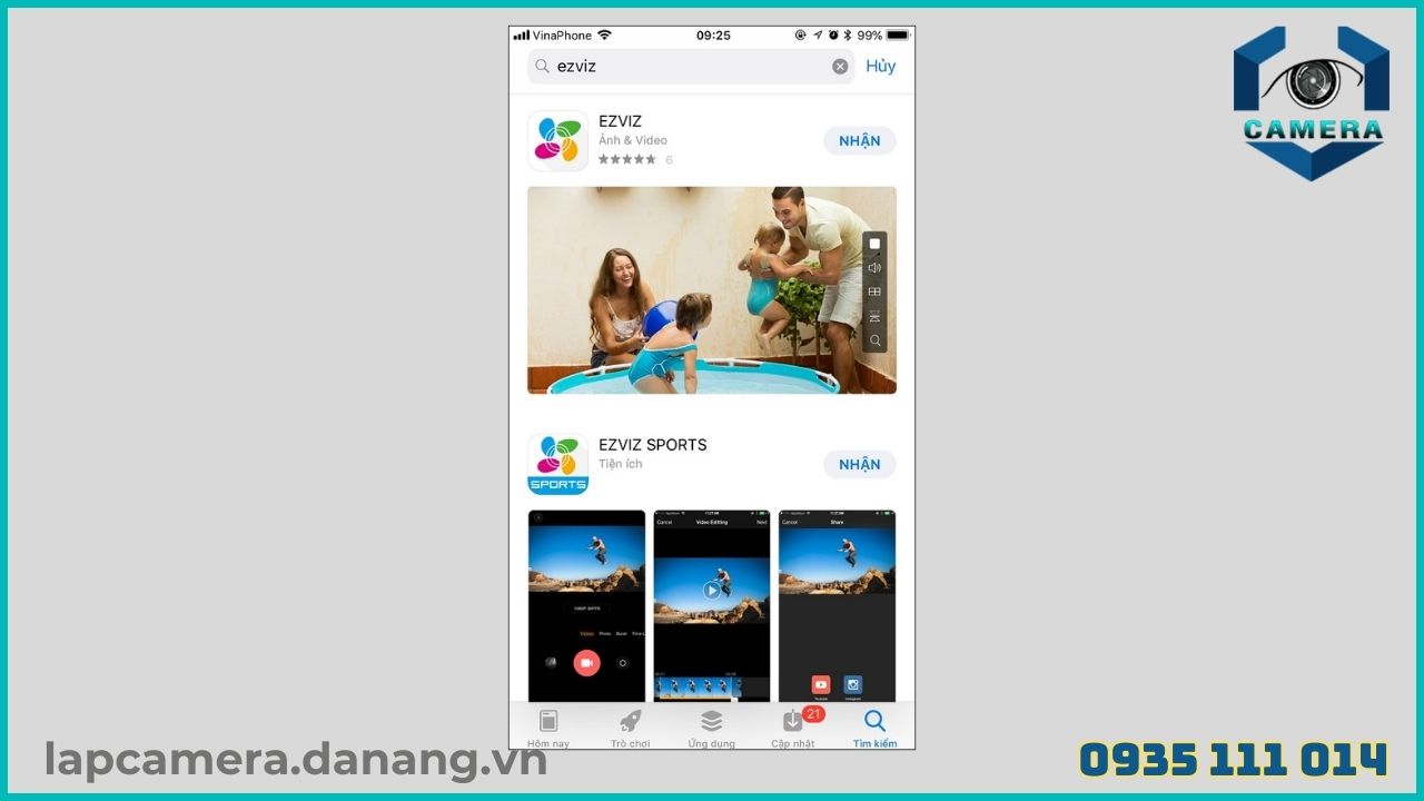 Cách cài đặt camera Ezviz C1HC trên điện thoại (1)