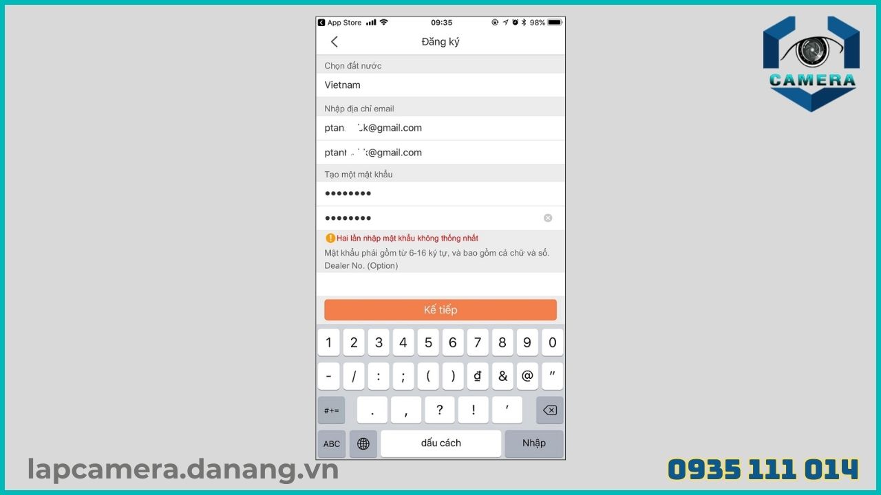 Cách cài đặt camera Ezviz C1HC trên điện thoại (4)