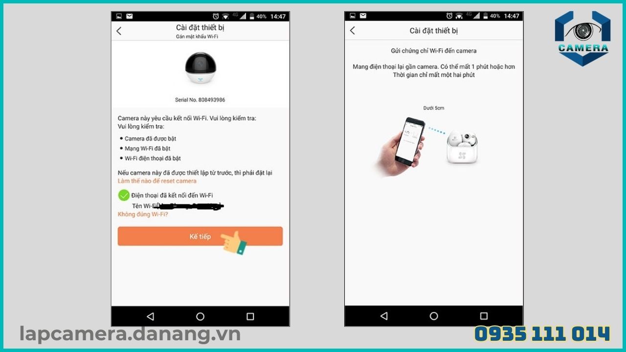 Cách cài đặt camera Ezviz C1HC trên điện thoại (9)