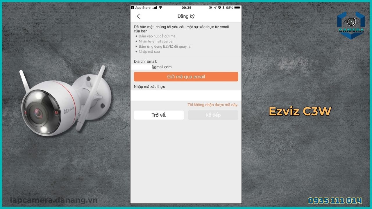 Cách cài đặt camera Ezviz C3W trên điện thoại (6)
