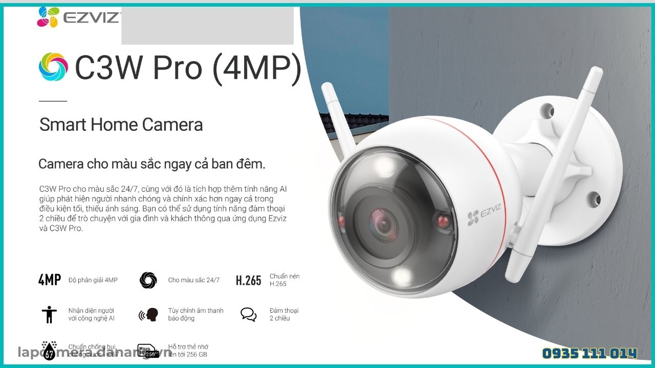 Cách cài đặt camera Ezviz C3W trên điện thoại (1)