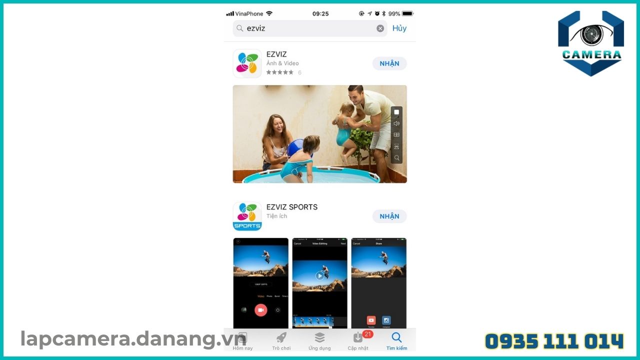 Cách cài đặt camera Ezviz C4W trên điện thoại (1)