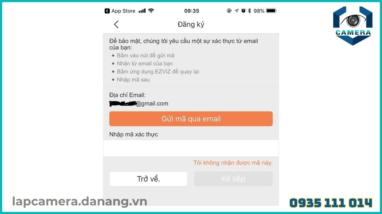 Cách cài đặt camera Ezviz C4W trên điện thoại (5)