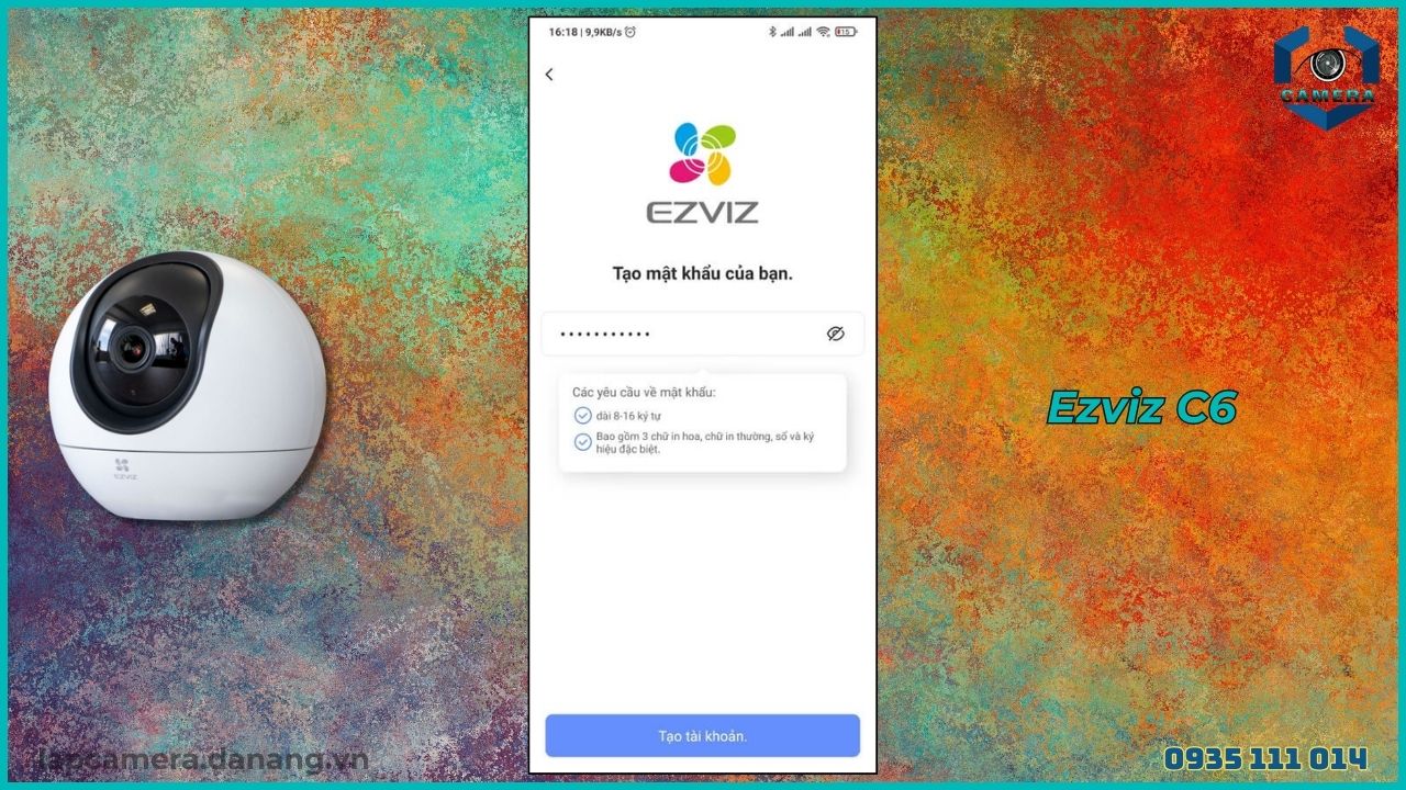 Cách cài đặt camera Ezviz C6 trên điện thoại (2)