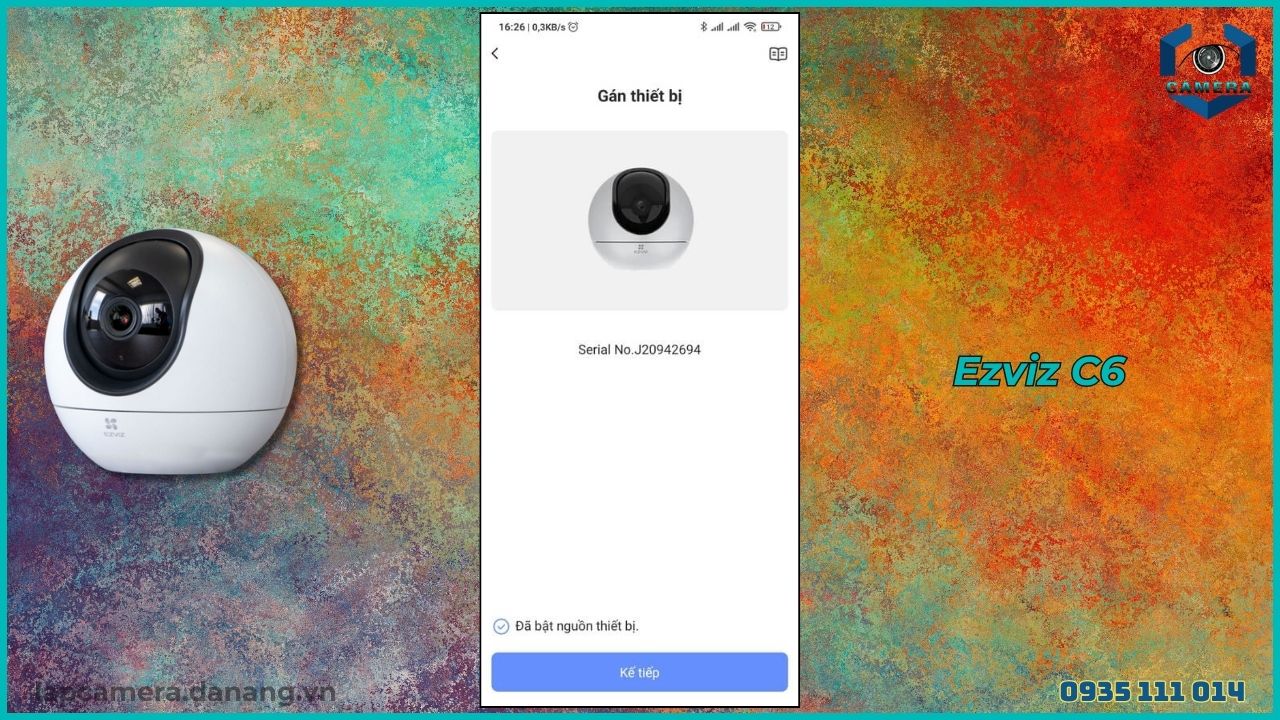 Cách cài đặt camera Ezviz C6 trên điện thoại (6)