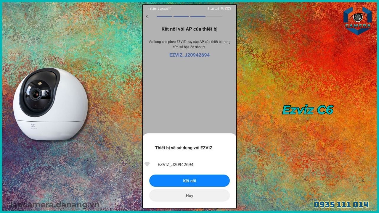 Cách cài đặt camera Ezviz C6 trên điện thoại (8)