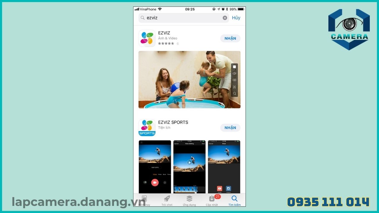 Cách cài đặt camera Ezviz CS C1C - B (1)