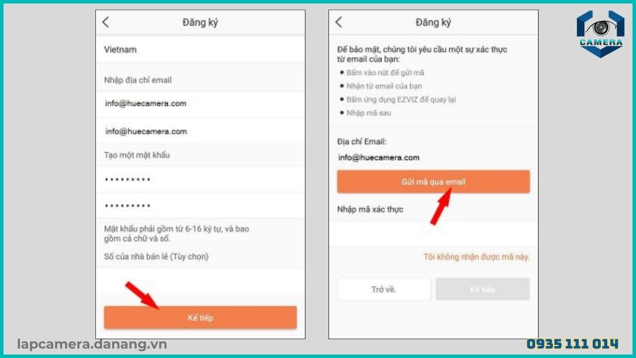 Cách cài đặt camera Ezviz H6C trên điện thoại (4)