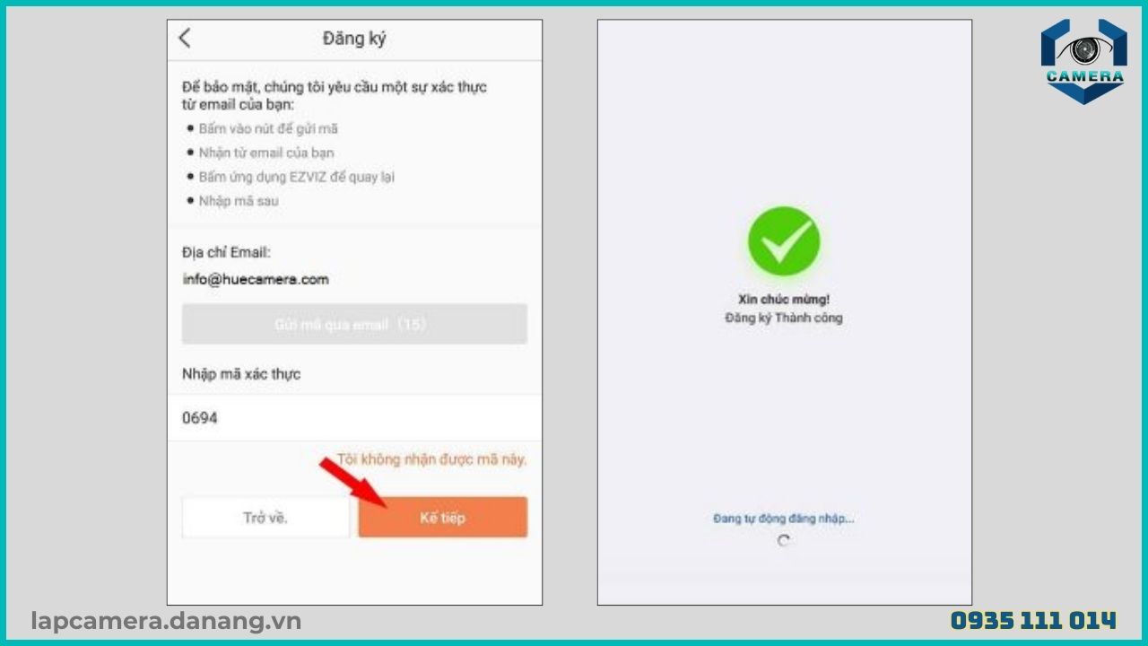 Cách cài đặt camera Ezviz H6C trên điện thoại (5)