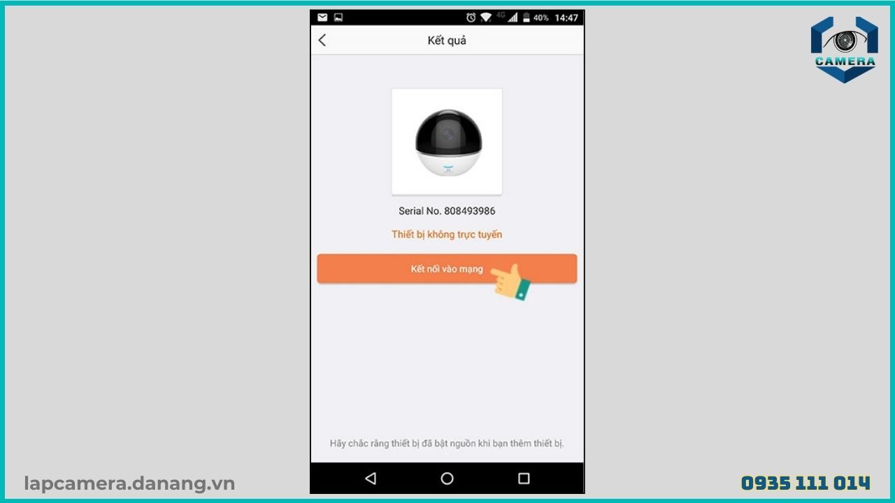 Cách cài đặt camera Ezviz TY1 trên điện thoại (8)