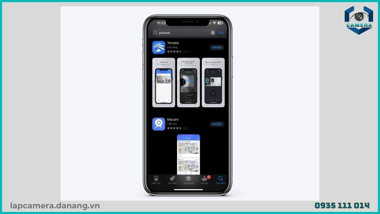 Cách cài đặt camera Yoosee 3 Râu 1080p (1)