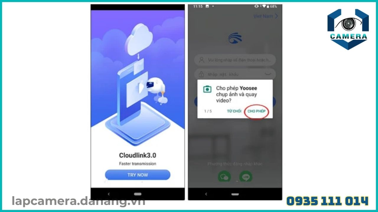 Cách cài đặt camera yoosee C5 1080p (1)