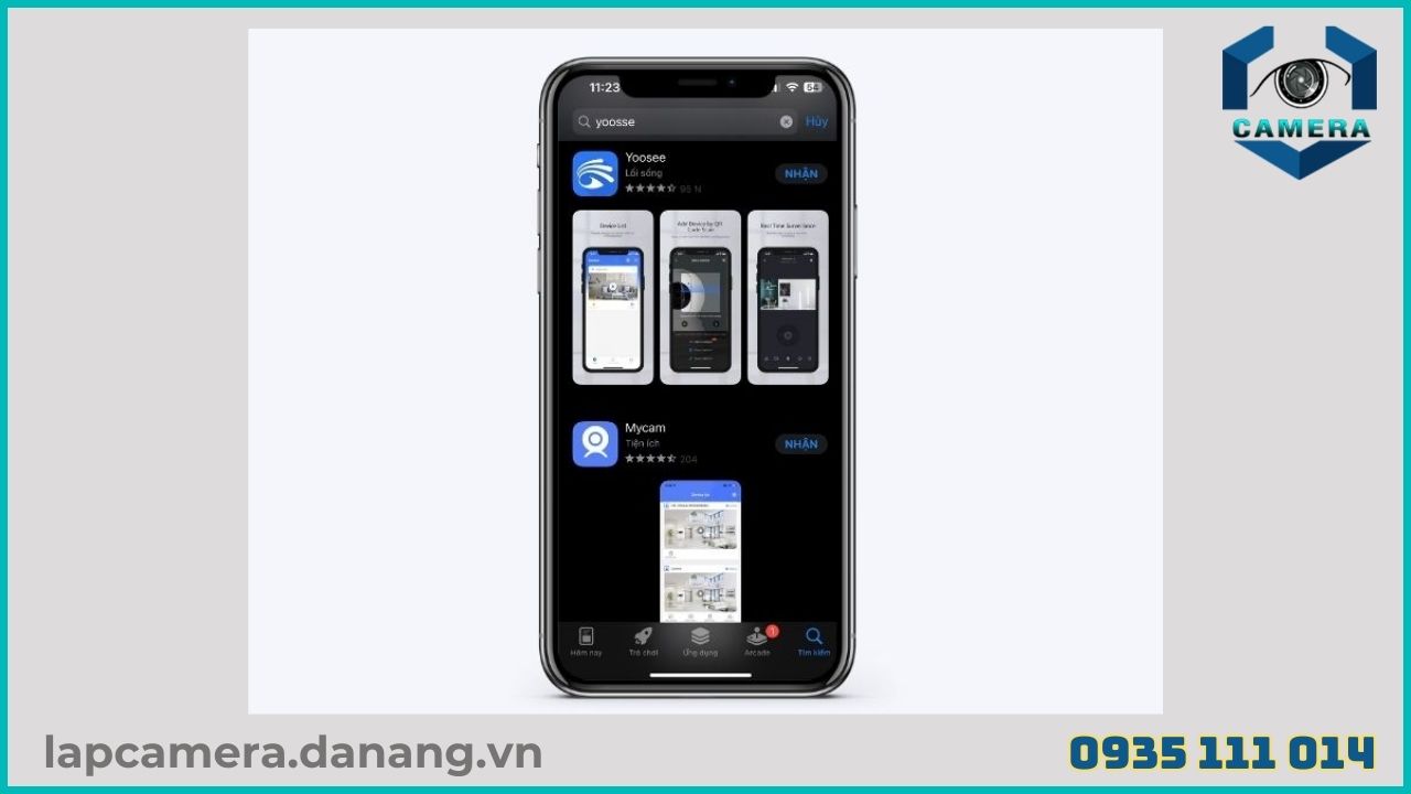 Cách cài đặt camera Yoosee GW-999RW 720p trên điện thoại (1)