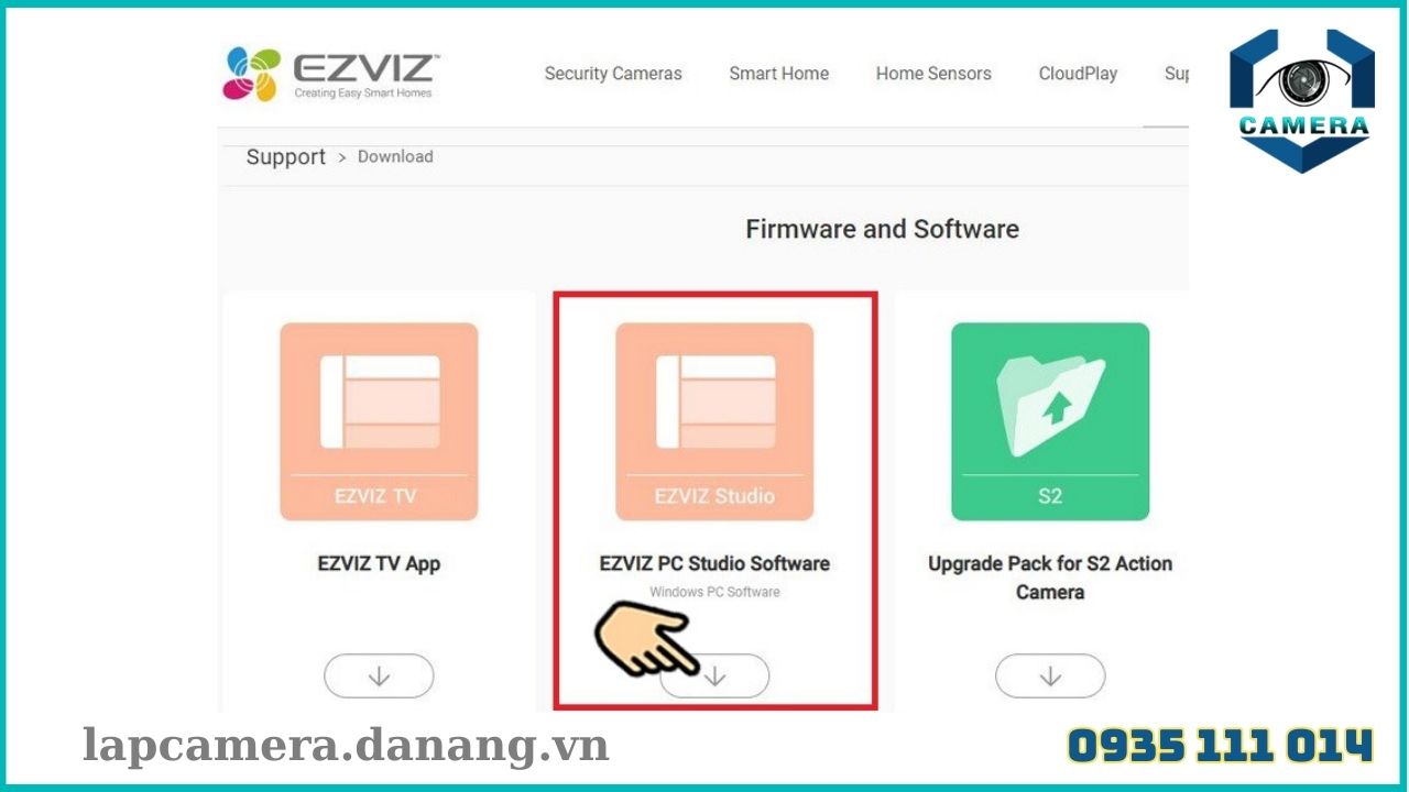 Cách cài đặt phần mềm EZVIZ trên máy tính