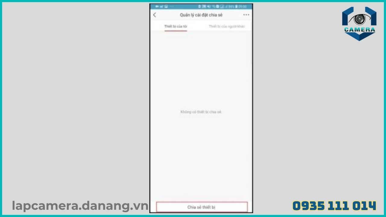 Cách chia sẻ camera Ezviz C1HC cho điện thoại khác (4)