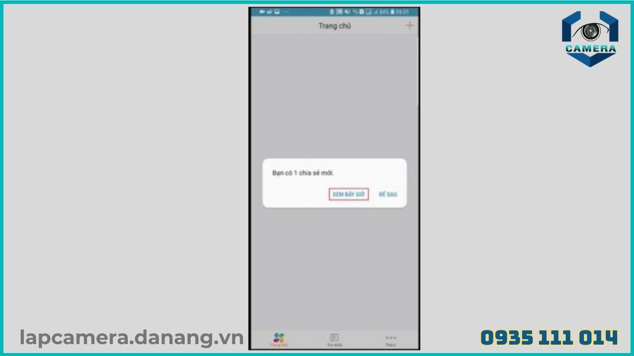 Cách chia sẻ camera Ezviz C1HC cho điện thoại khác (10)