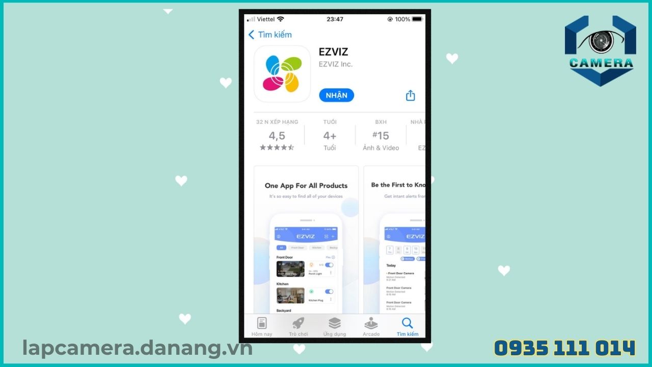 Cách chia sẻ camera ezviz C4W cho điện thoại khác (1)