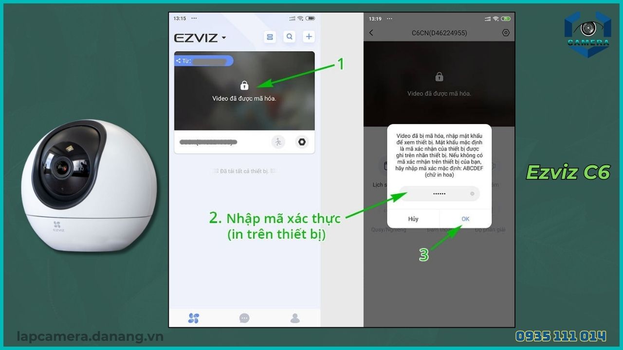 Cách chia sẻ camera Ezviz C6 cho điện thoại khác (13)