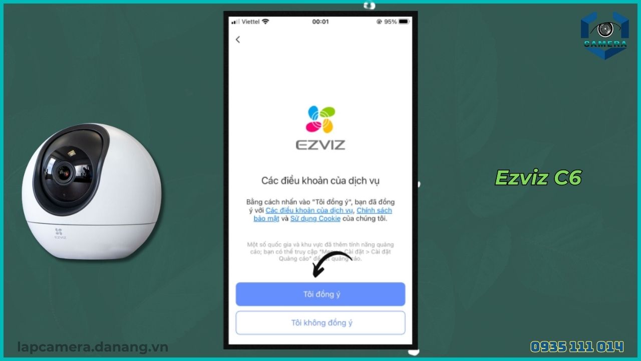 Cách chia sẻ camera Ezviz C6 cho điện thoại khác (4)