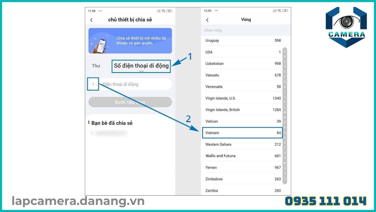 Cách chia sẻ camera Ezviz CS C1C - B cho người khác (5)