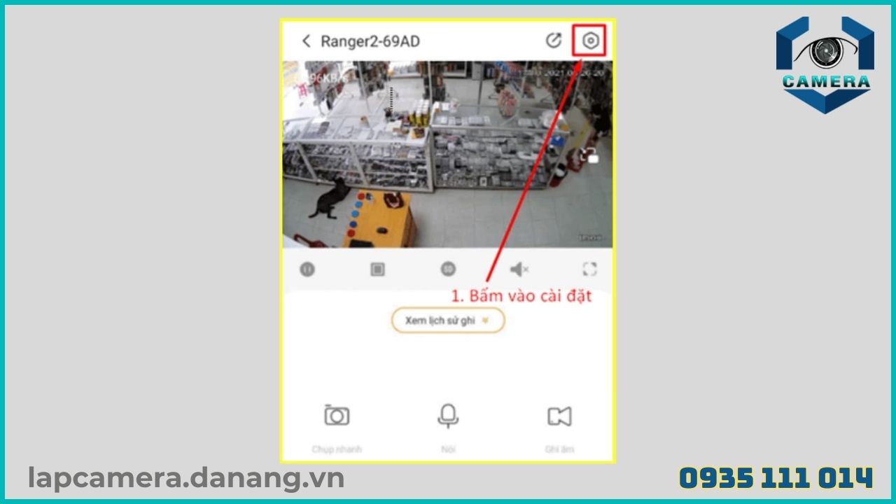 Cách chia sẻ camera IMOU IPC – C22SP cho điện thoại khác