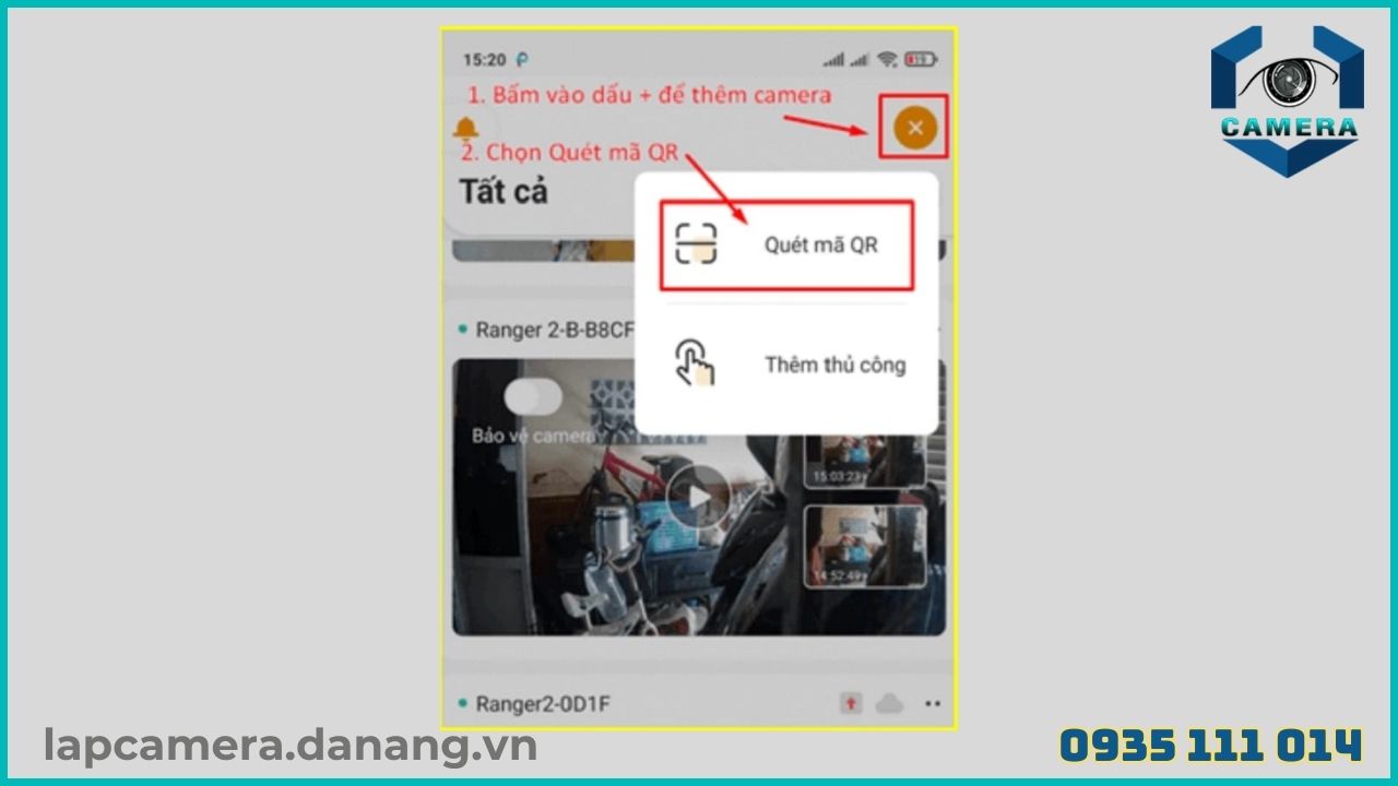 Cách chia sẻ camera IMOU IPC – C22SP cho điện thoại khác (3)