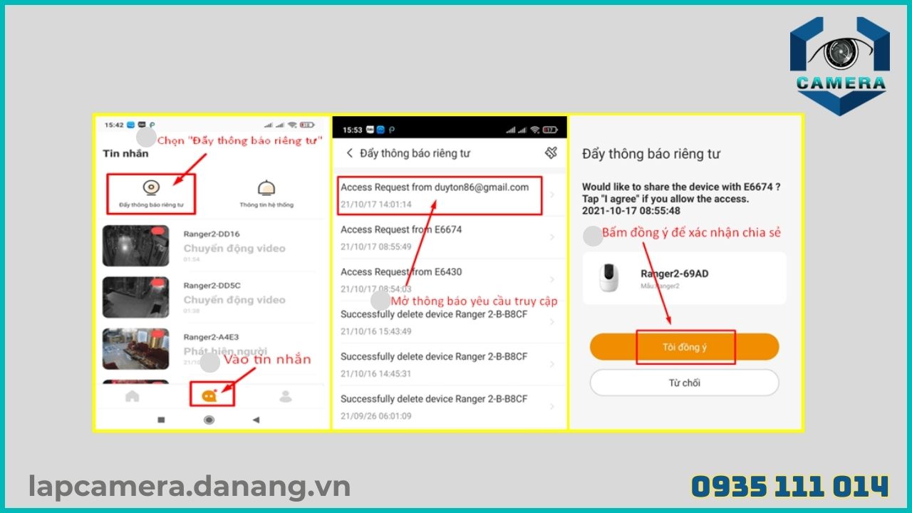 Cách chia sẻ camera IMOU IPC – C22SP cho điện thoại khác (6)