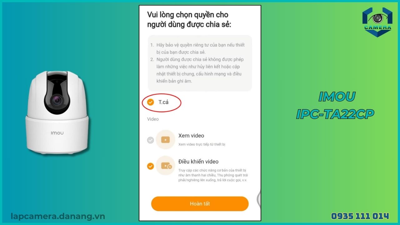 Cách chia sẻ camera Imou IPC-TA22CP cho điện thoại khác (13)