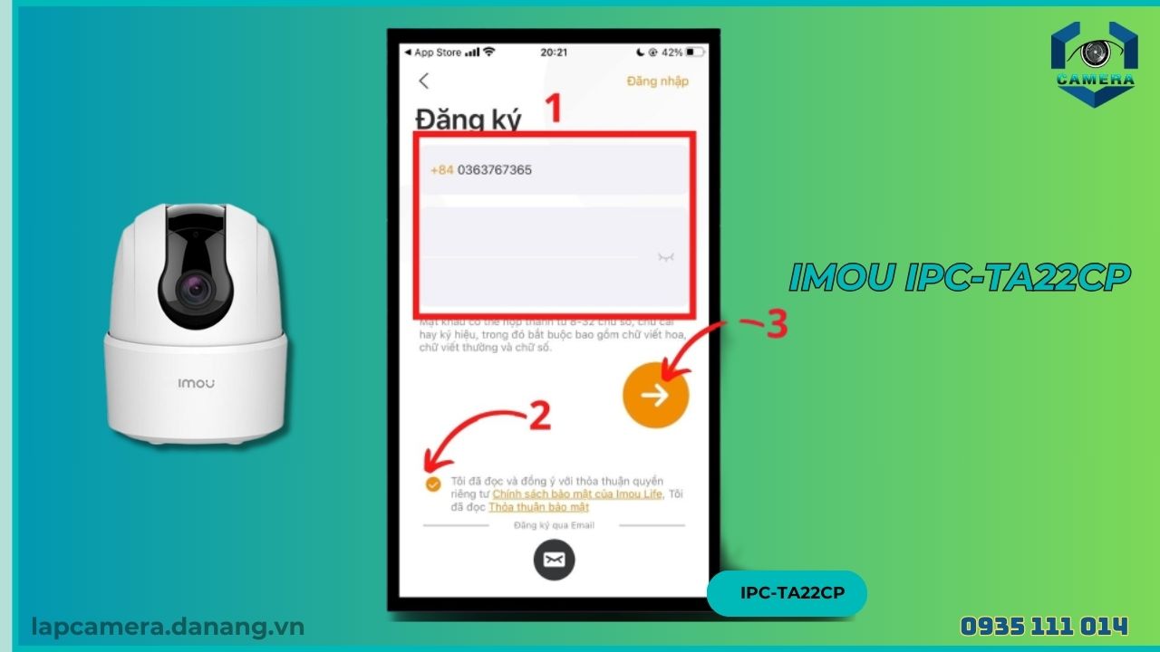 Cách chia sẻ camera Imou IPC-TA22CP cho điện thoại khác (3)