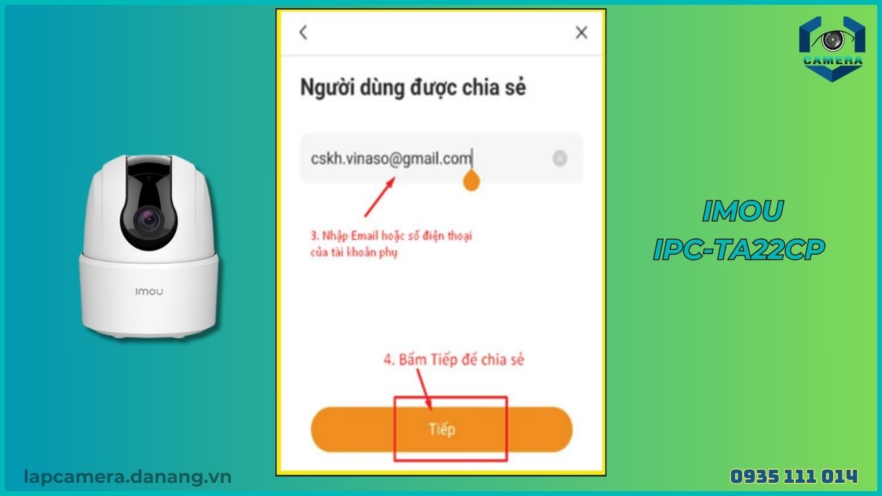 Cách chia sẻ camera Imou IPC-TA22CP cho điện thoại khác (7)