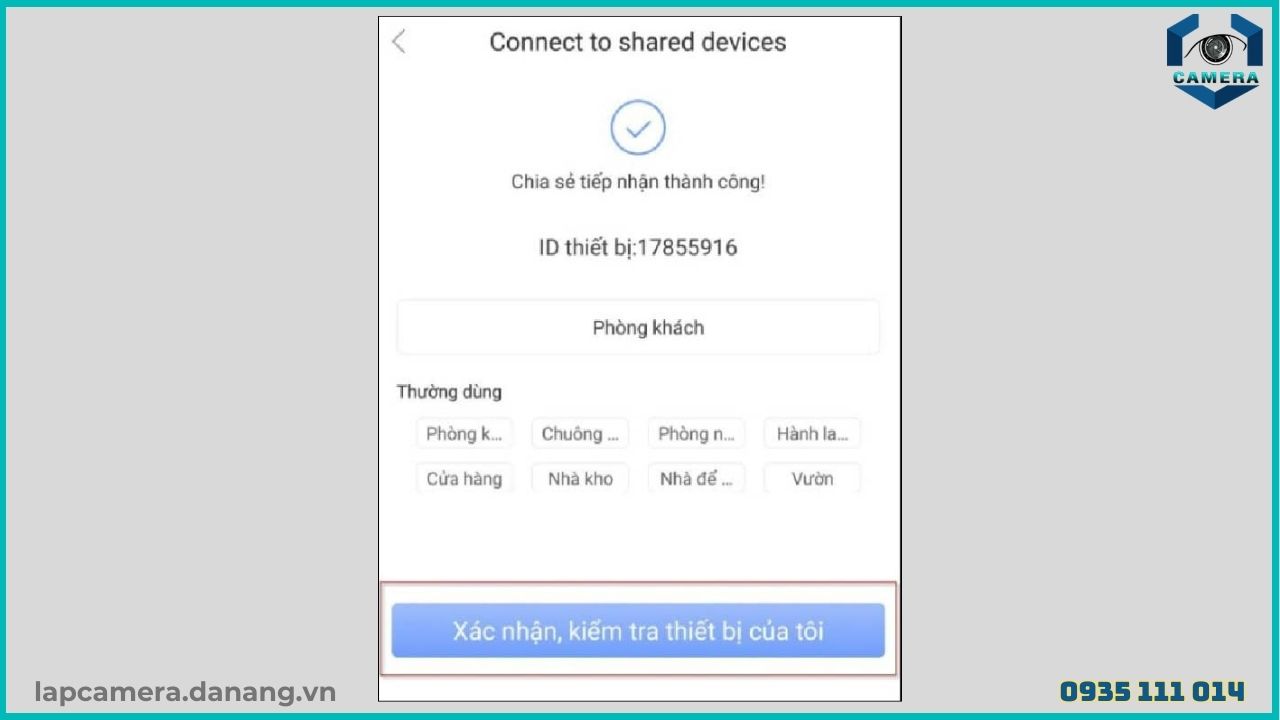 Cách chia sẻ camera Yoosee 3 râu 3.0 megapixel (10)