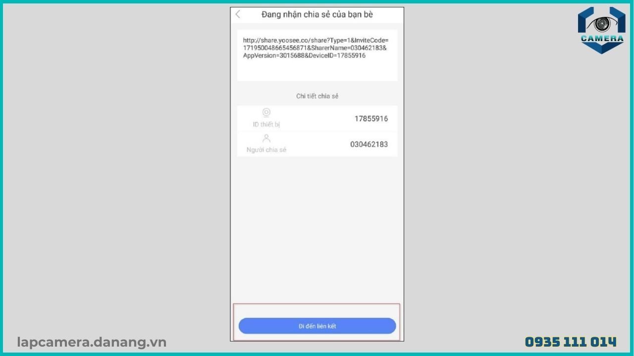 Cách chia sẻ camera Yoosee 3 râu 3.0 megapixel (9)