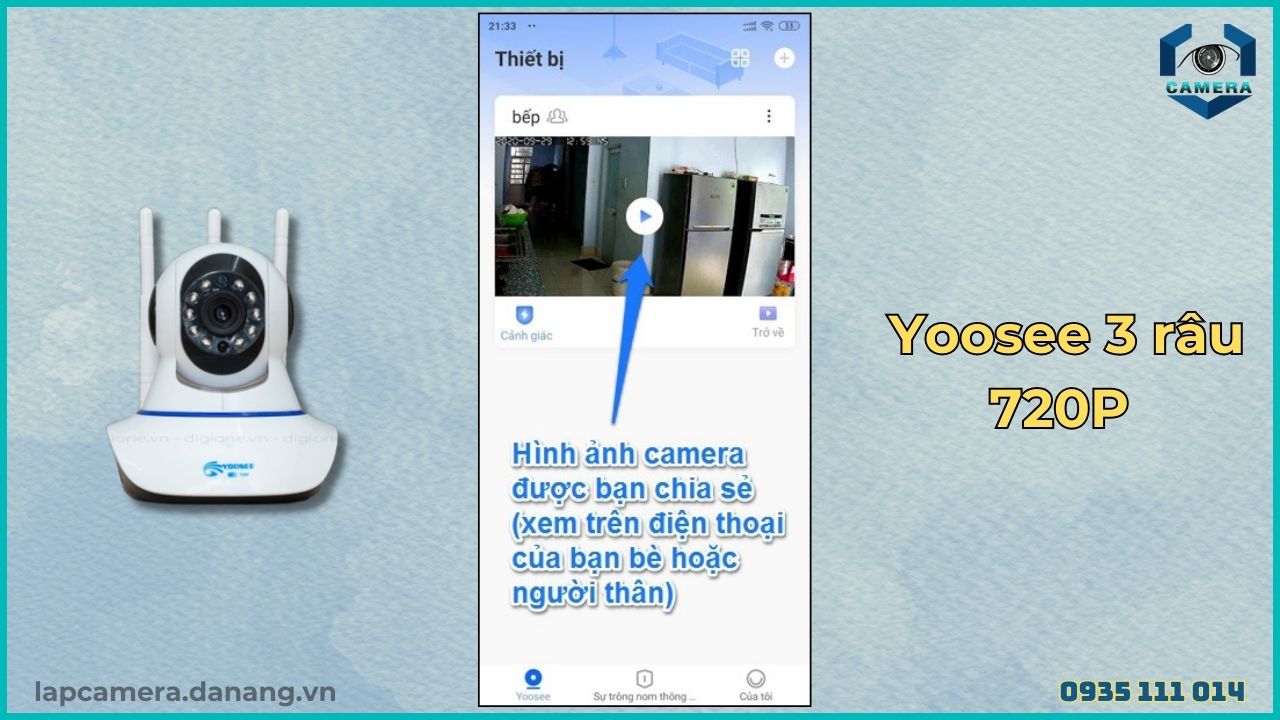 Cách chia sẻ camera Yoosee 3 râu 720P cho điện thoại khác (12)