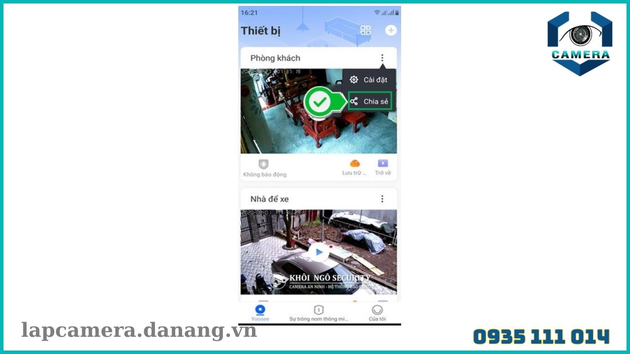 Cách chia sẻ camera yoosee cho điện thoại khác (2)