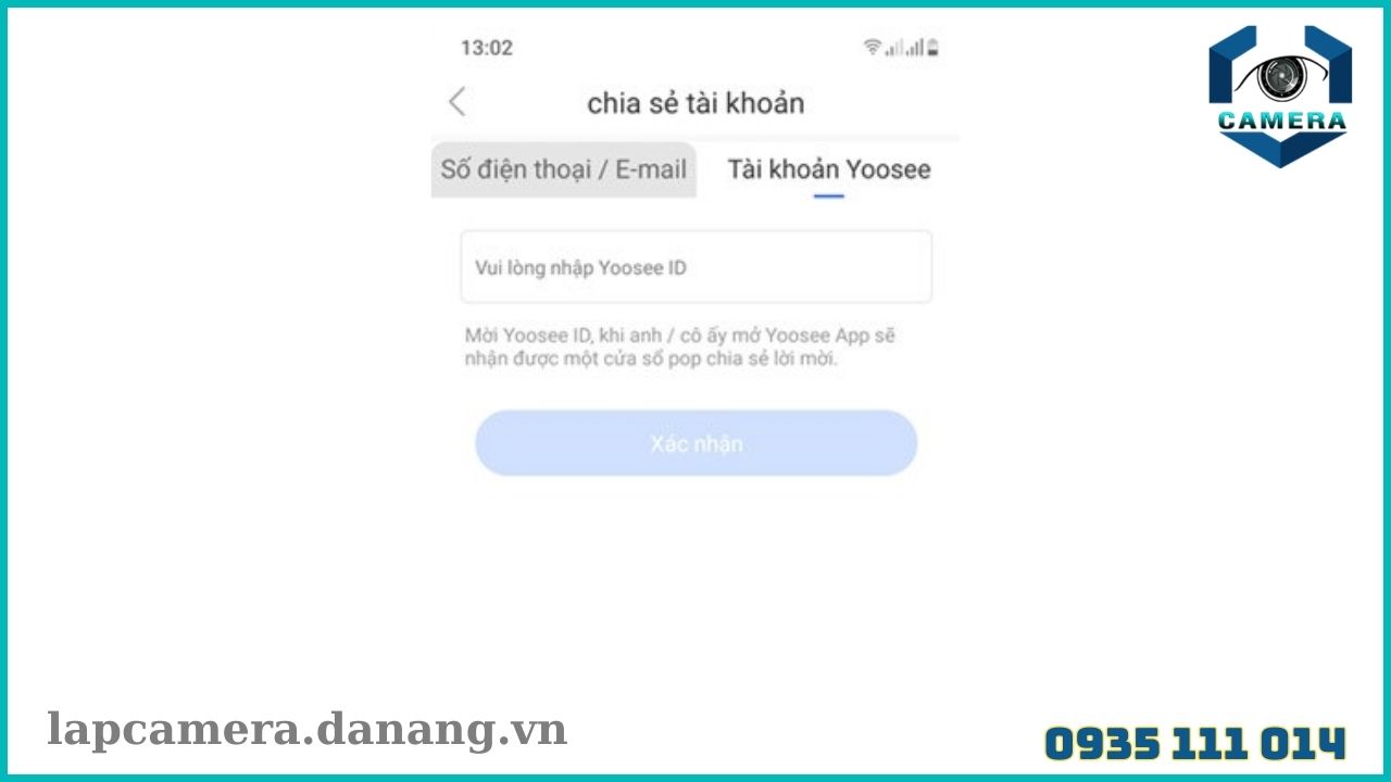 Cách chia sẻ camera yoosee cho điện thoại khác (8)