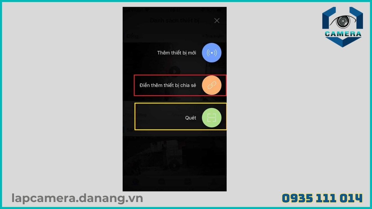 Cách chia sẻ camera Yoosee GW-999RW 720p cho điện thoại khác (7)