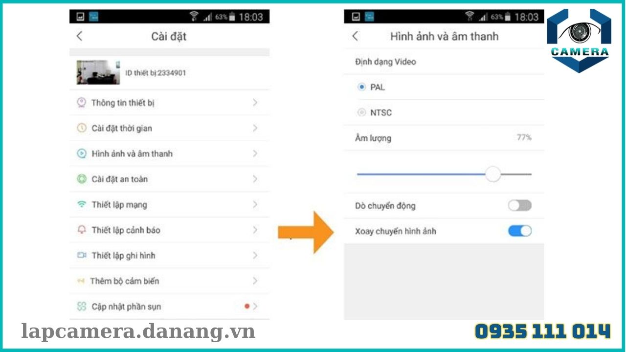 Cách khắc phục lỗi camera bị ngược hình ảnh (1)