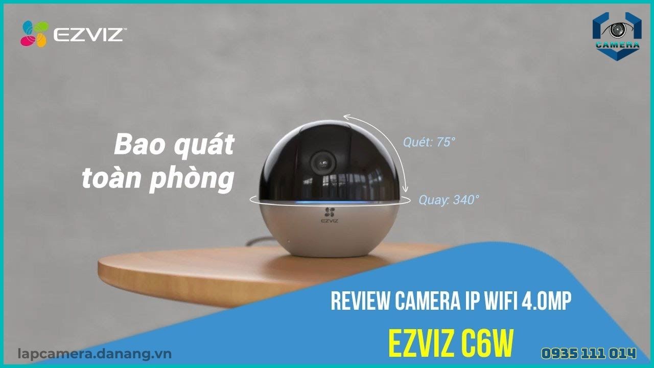 Cách reset mật khẩu cho camera Ezviz C6W