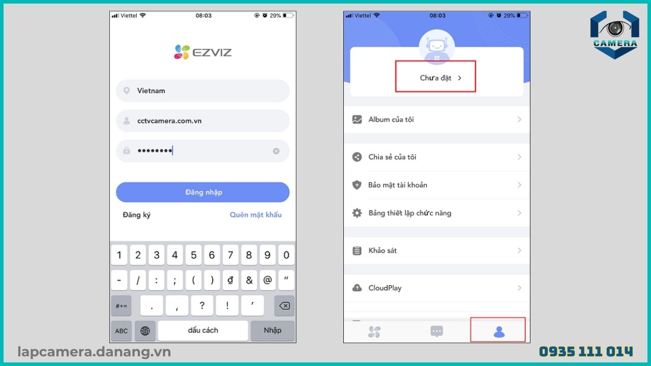 Cách reset mật khẩu cho camera Ezviz H6C (6)