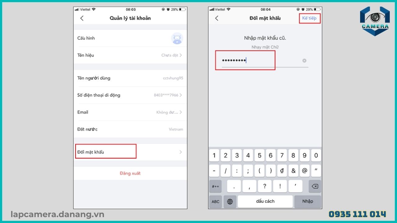Cách reset mật khẩu cho camera Ezviz H6C (7)