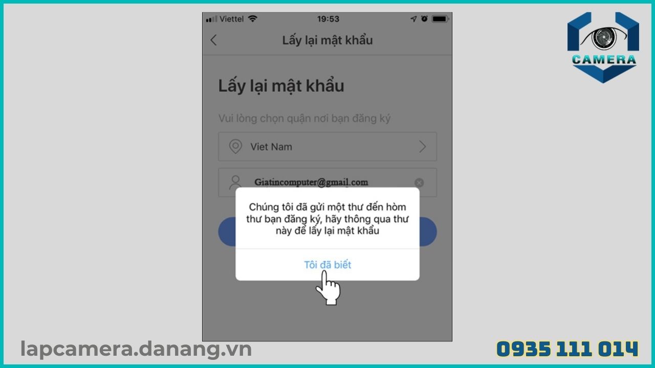 Cách reset mật khẩu cho camera Yoosee GW-999RW 720P (2)