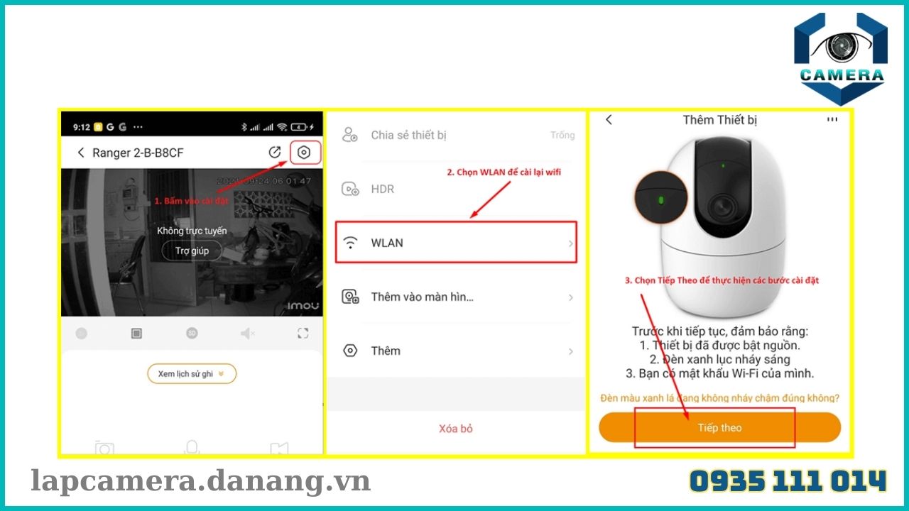 Cách thay đổi wifi cho camera imou đơn giản (1)