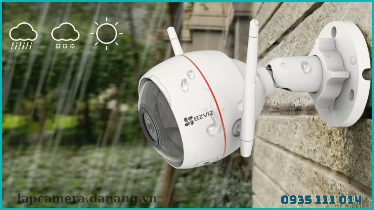 Camera giám sát ngoài trời có bị ảnh hưởng của mưa bão không (1)