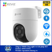 Camera wifi Ezviz xoay ngoài trời CS-H8C 4M