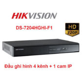 Đầu ghi hình HD-TVI 4 kênh TURBO 3.0 HIKVISION DS-7204HGHI-F1