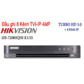 Đầu ghi hình Hybrid TVI-IP 8 kênh TURBO 5.0 HIKVISION iDS-7208HQHI-K1/4S