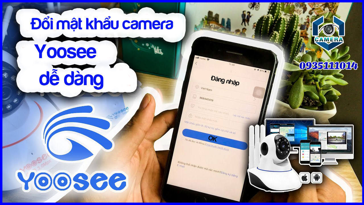 Cách Đổi Mật Khẩu Wifi Camera Yoosee Đơn Giản