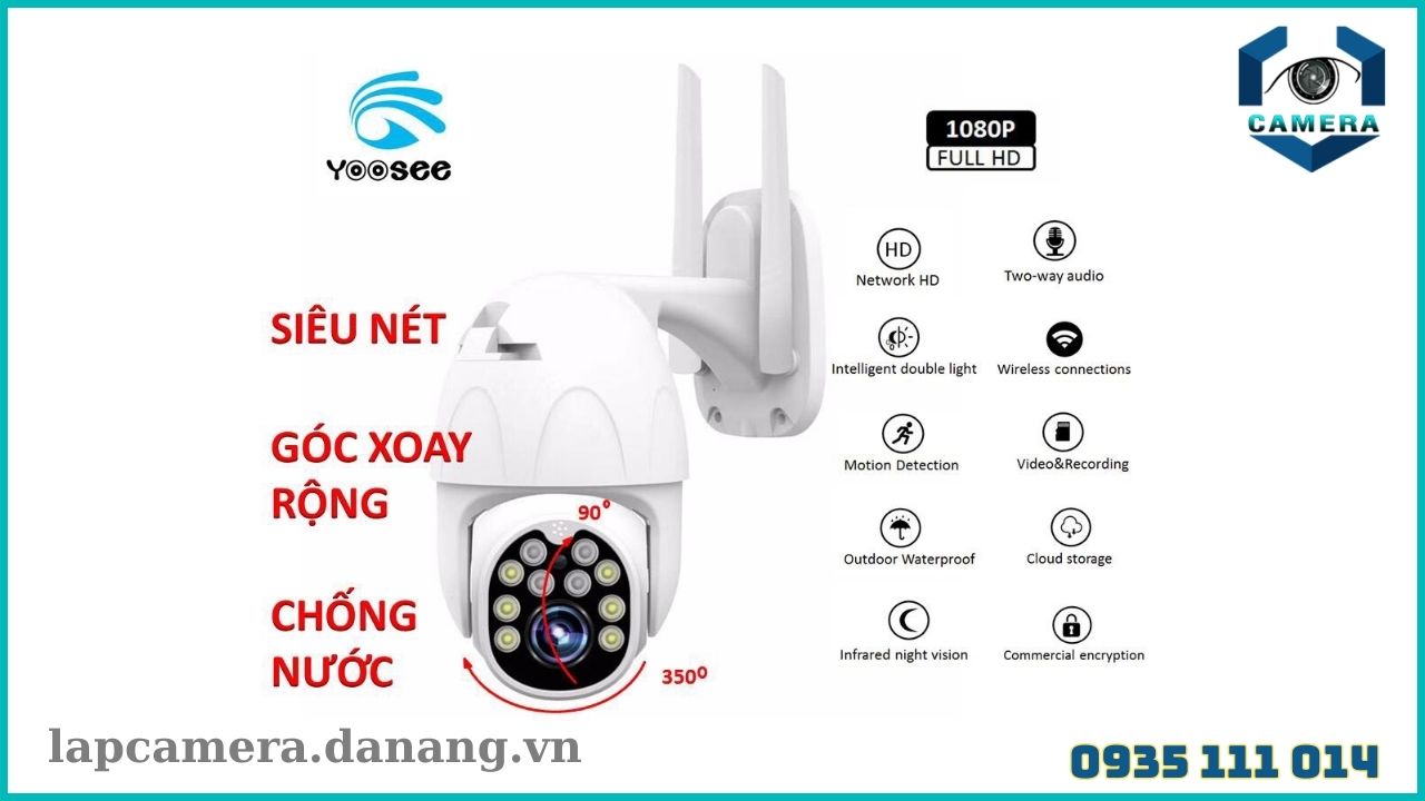 Giới thiệu về camera IP Yoosee PTZ ngoài trời (2)