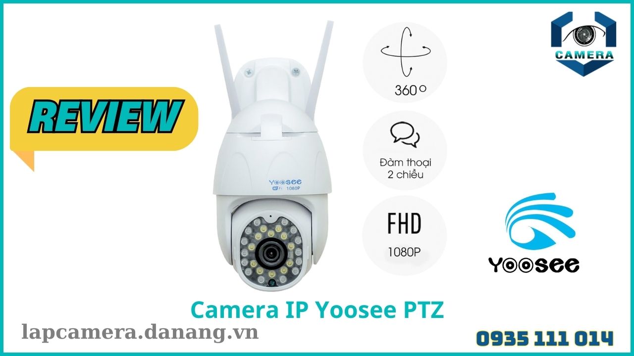 Giới thiệu về camera IP Yoosee PTZ ngoài trời