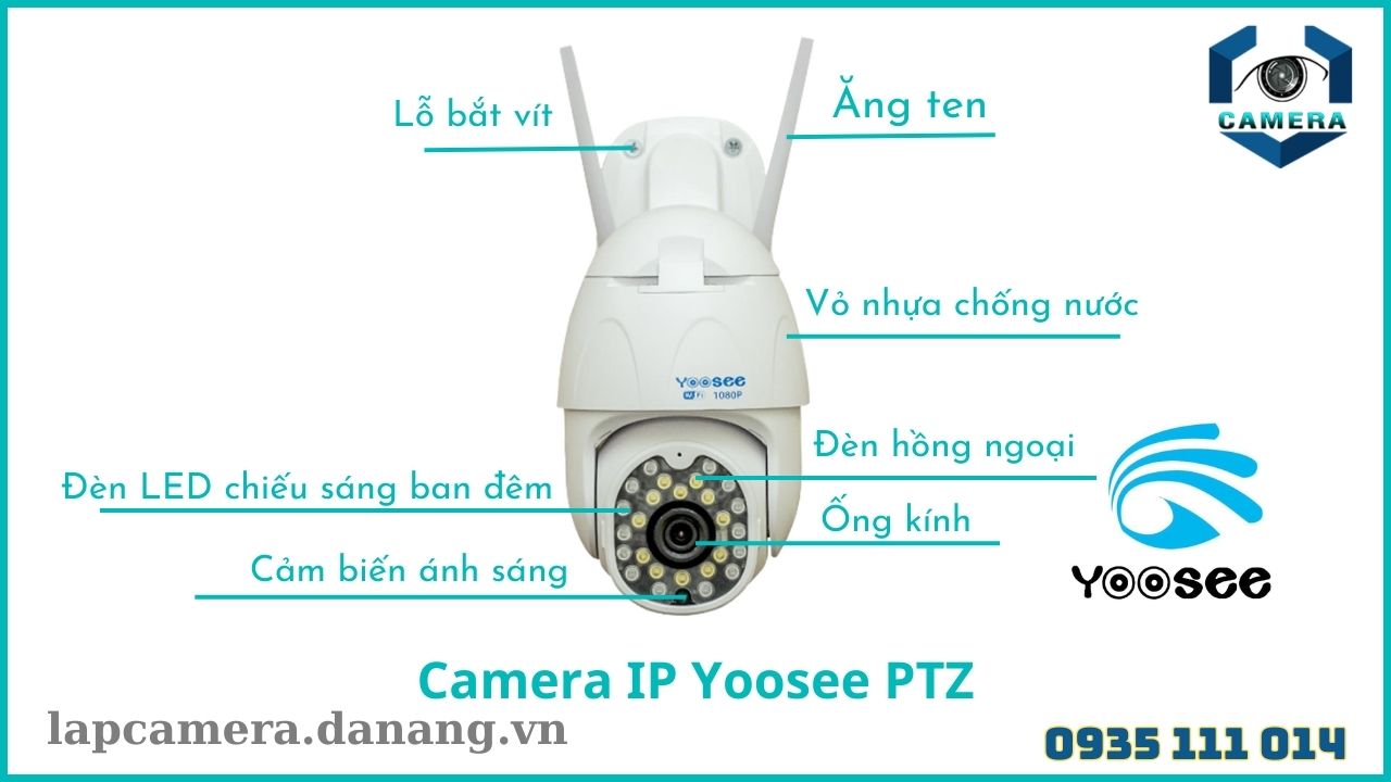 Giới thiệu về camera IP Yoosee PTZ ngoài trời (1)